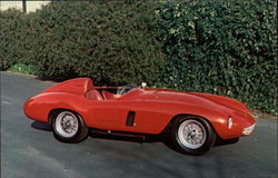 1954 Ferrari 750 Monza Sports Racing Car Postcard