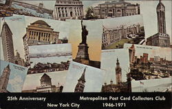 Metropolitan Post Card Collectors Club New York City, NY Postcard Postcard