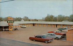 Holiday Motel Syracuse, KS Postcard Postcard