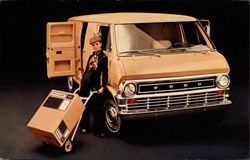 1971 Ford Econolines Postcard