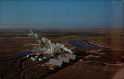 Industrial Plants in Hereford, Texas Postcard