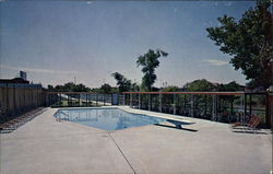 Hotel Broadview - Pool and Sun Deck Wichita, KS Postcard Postcard