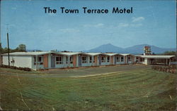 Town Terrace Motel Postcard