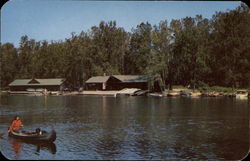 Canoe House Postcard