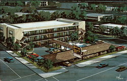 Golden Key Motor Hotel Glendale, CA Postcard Postcard