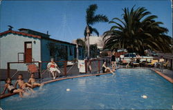 Sea Crest Motel Corona Del Mar, CA Postcard Postcard