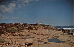 Lighthouse Village - Nubble Point York Beach, ME Postcard Postcard