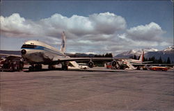 Jets at Juneau, Alaska Airport Postcard Postcard