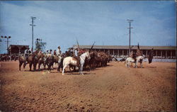 Sidney, Iowa Rodeo Postcard