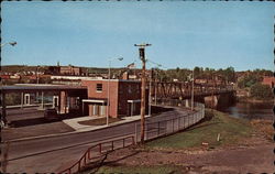 International Bridge Van Buren, ME Postcard Postcard