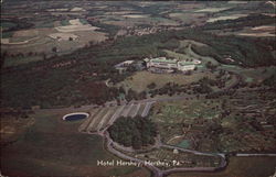 Hotel Hershey Pennsylvania Postcard Postcard