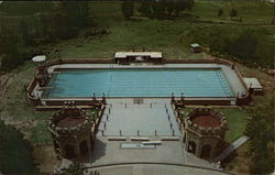 Wentz Pool Ponca City, OK Postcard Postcard