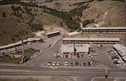 Town N' Country Motel and Taylor's Restaurant Postcard