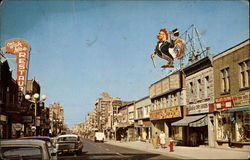 St. Hubert Street Postcard