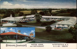 Howard Johnson's Motor Lodge and Restaurant Postcard