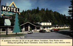 Motel St. Jovite Postcard