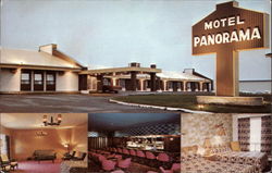 Motel Panorama Inc Postcard