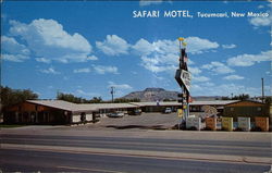 Safari Motel Tucumcari, NM Postcard Postcard