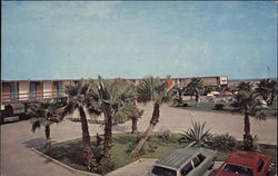 Sandpiper Motel & Restaurant Galveston, TX Postcard Postcard
