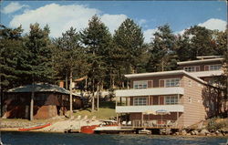 Quarter-deck Motel Laconia, NH Postcard Postcard