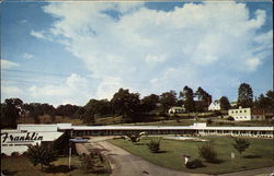 The Franklin Motel North Carolina Postcard Postcard