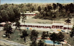 Old South Motel & Dining Room Postcard