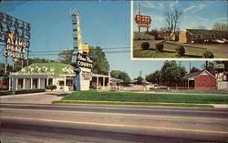 Alamo Plaza Hotel Courts Nashville, TN Postcard Postcard