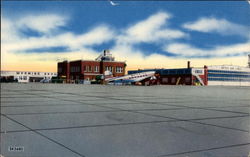 Municipal Airport Cheyenne, WY Postcard Postcard