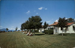 Hilltop View Motor Court Postcard