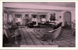 Main Reception Room - Carolina Crest Postcard