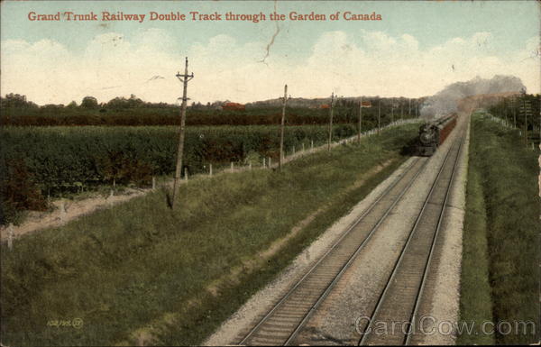 Grand Trunk Railway Double Track Canada Misc. Canada