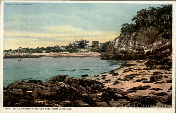 Cape Casino from Shore Portland Maine