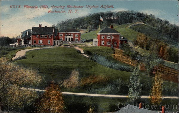 Pinnacle Hills, showing Rochester Orphan Asylum New York