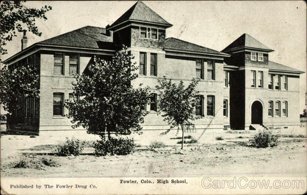 High School Fowler Colorado