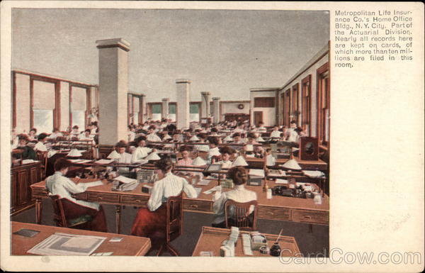 Metropolitan Life Insurance Co.'s Home Office Bldg New York