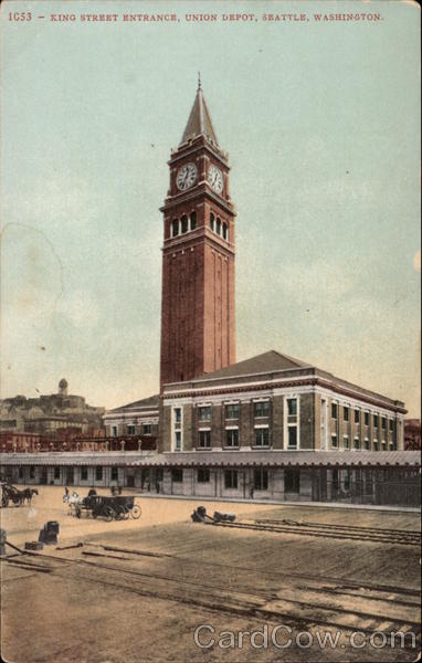 King Street Entrance, Union Depot Seattle Washington