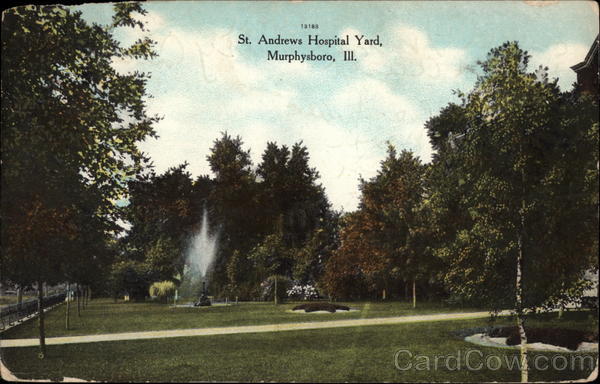 St. Andrews Hospital Yard Murphysboro Illinois
