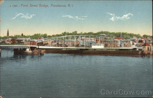 Point Street Bridge Providence Rhode Island