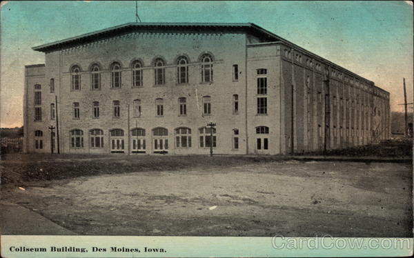 Coliseum Building Des Moines Iowa