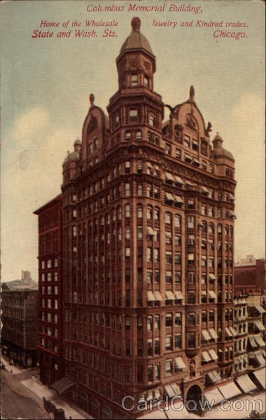 Columbus Memorial Building Chicago Illinois
