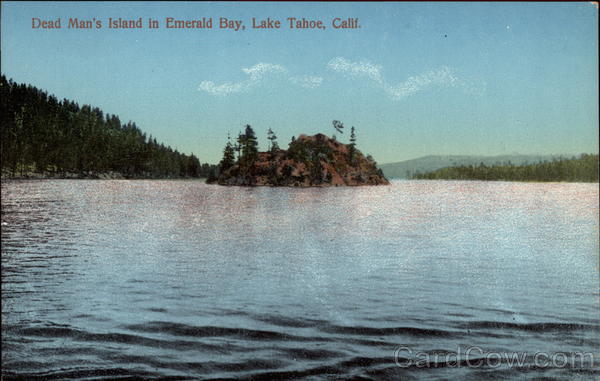 Dead Man's Island in Emerald Bay Lake Tahoe California