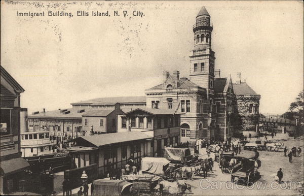 Immigrant Building, Ellis Island New York