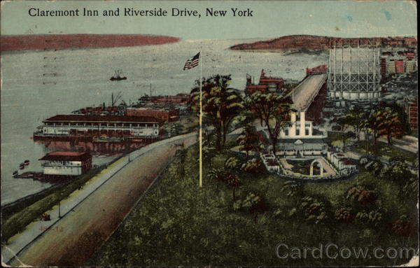 Claremont Inn and Riverside Drive New York