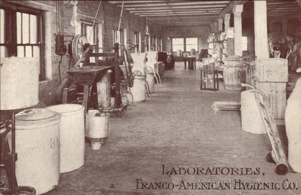 Laboratories, Franco-American Hygienic Co Chicago Illinois