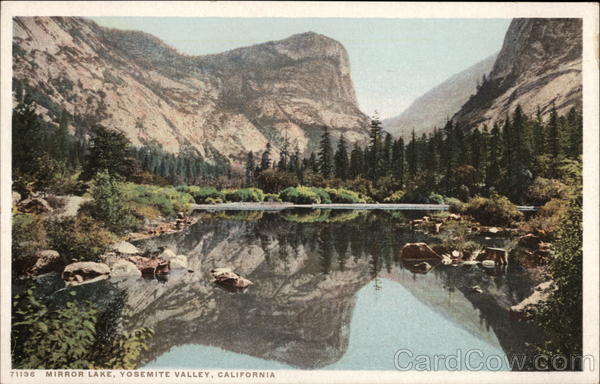 Mirror Lake Yosemite Valley California Yosemite National Park