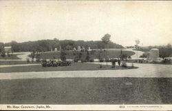 Mt. Hope Cemetery Joplin, MO Postcard Postcard