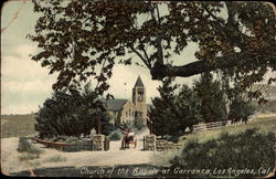 Church of the Angels at Garvanza Postcard