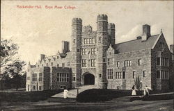 Rockefeller Hall, Bryn Mawr College Pennsylvania Postcard Postcard