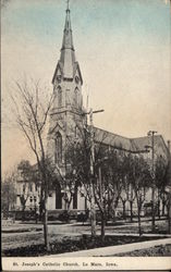 St. Joseph's Catholic Church Le Mars, IA Postcard Postcard
