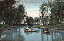 Vinewood Park Topeka, KS Postcard Postcard